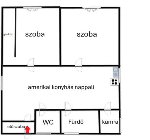 Eladó családi ház, Nyíregyházán 48.5 M Ft, 2 szobás