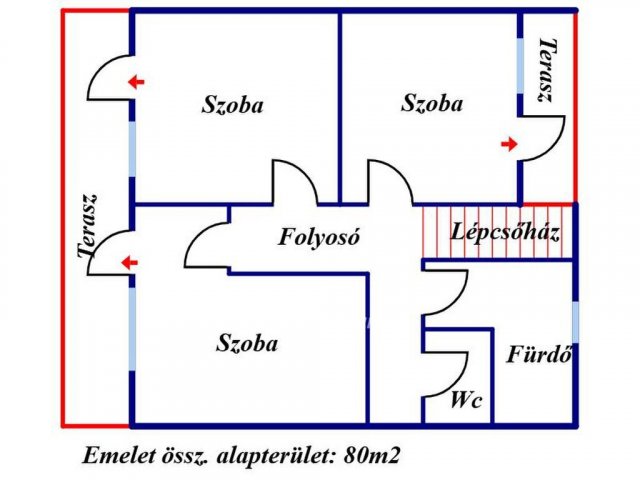 Eladó családi ház, Sárospatakon 51.9 M Ft, 2+3 szobás