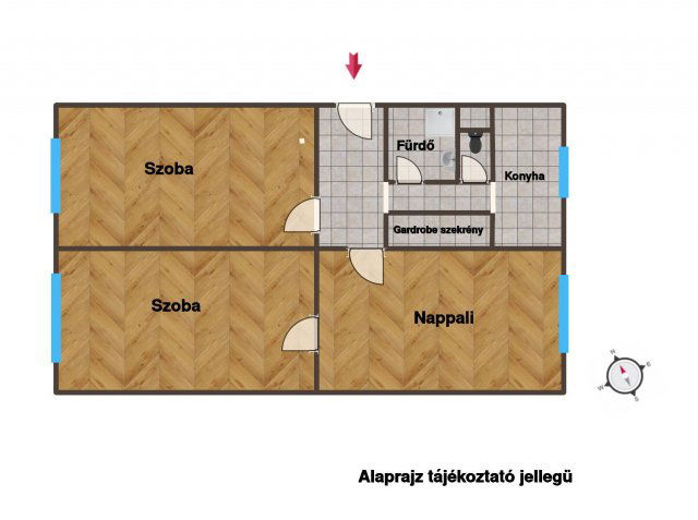 Eladó panellakás, Budaörsön 85 M Ft, 3 szobás
