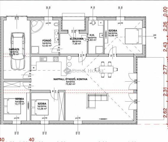Eladó családi ház, Budapesten, XVIII. kerületben 159.9 M Ft