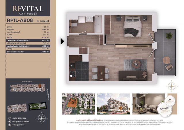 Eladó téglalakás, Budapesten, XI. kerületben, Fehérvári úton