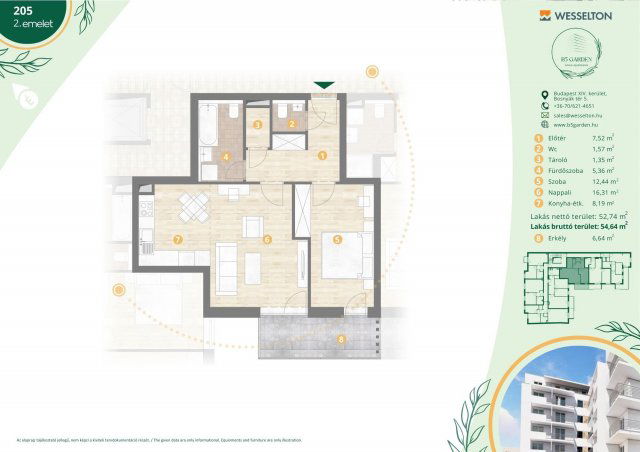 Eladó téglalakás, Budapesten, XVI. kerületben 85.781 M Ft