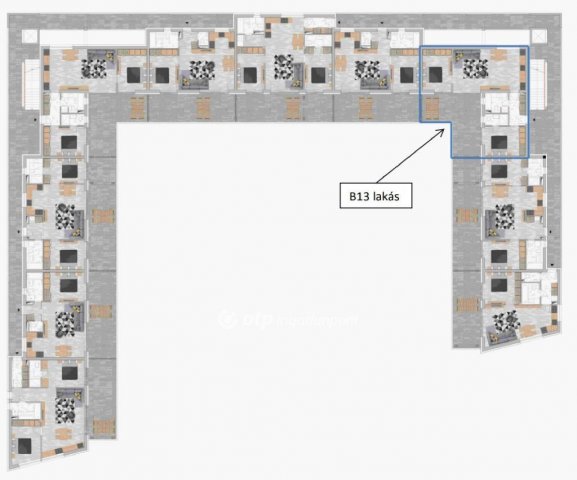 Eladó téglalakás, Tiszafüreden 85.6 M Ft, 3 szobás
