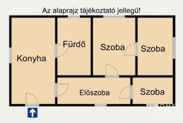 Eladó családi ház, Óföldeákon 4.99 M Ft, 2+1 szobás