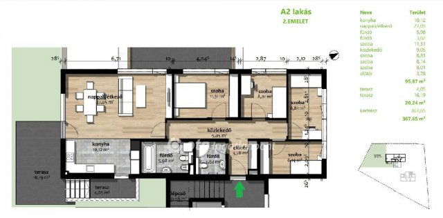 Eladó téglalakás, Budapesten, II. kerületben 296.4 M Ft
