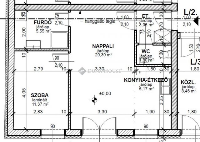 Eladó téglalakás, Siófokon, Budai Nagy Antal utcában 73.9 M Ft