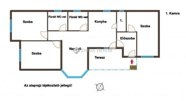 Eladó családi ház, Ócsán 64.5 M Ft, 4 szobás