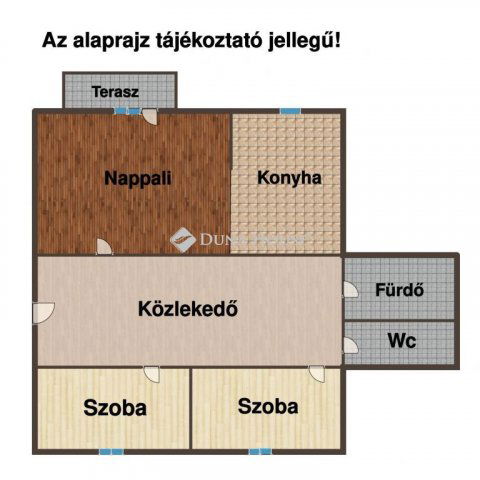 Eladó téglalakás, Veszprémben 68.5 M Ft, 3 szobás