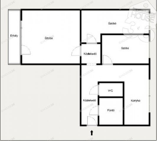Eladó panellakás, Kecskeméten 49.5 M Ft, 3 szobás