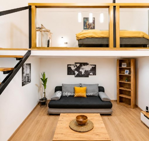 Eladó téglalakás, Budapesten, IX. kerületben 52.9 M Ft, 1 szobás