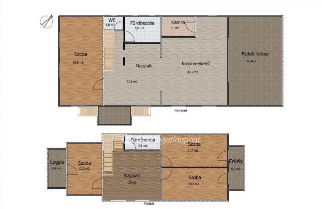 Eladó családi ház, Ráckevén 79.5 M Ft, 5 szobás