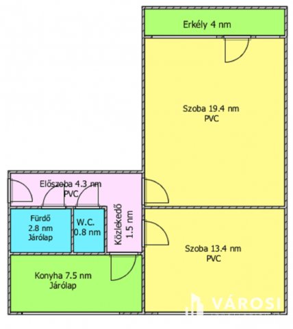 Eladó panellakás, Bátonyterenyén 13.9 M Ft, 2 szobás