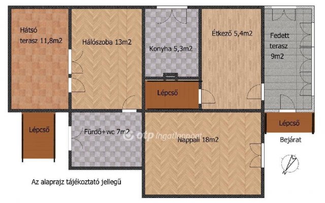 Eladó családi ház, Százhalombattán 79.5 M Ft, 2 szobás