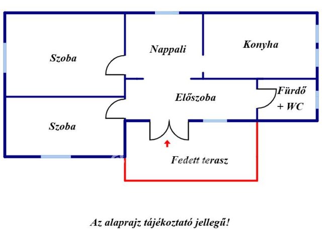 Eladó családi ház, Tiszakürtön 22.9 M Ft, 3 szobás
