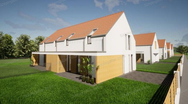 Eladó ikerház, Nagycenken 86.6 M Ft, 4 szobás