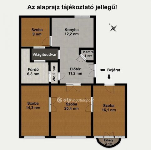 Eladó téglalakás, Budapesten, IX. kerületben 126.9 M Ft