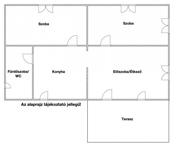 Eladó családi ház, Erdőkertesen 70 M Ft, 2 szobás