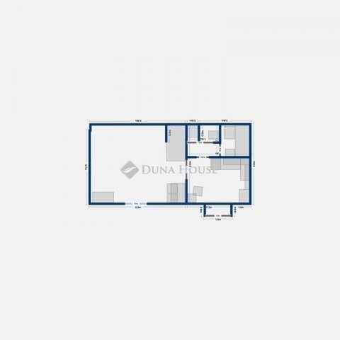 Eladó téglalakás, Budapesten, VIII. kerületben 48 M Ft, 1 szobás