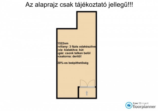 Eladó telek, Hódmezővásárhelyen 12 M Ft / költözzbe.hu