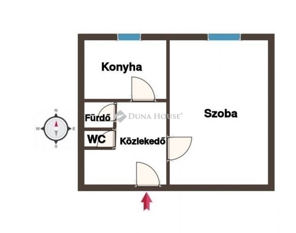 Eladó téglalakás, Kecskeméten 32.5 M Ft, 1 szobás