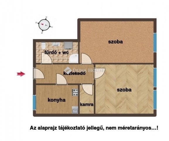 Eladó téglalakás, Szombathelyen 34.5 M Ft, 2 szobás