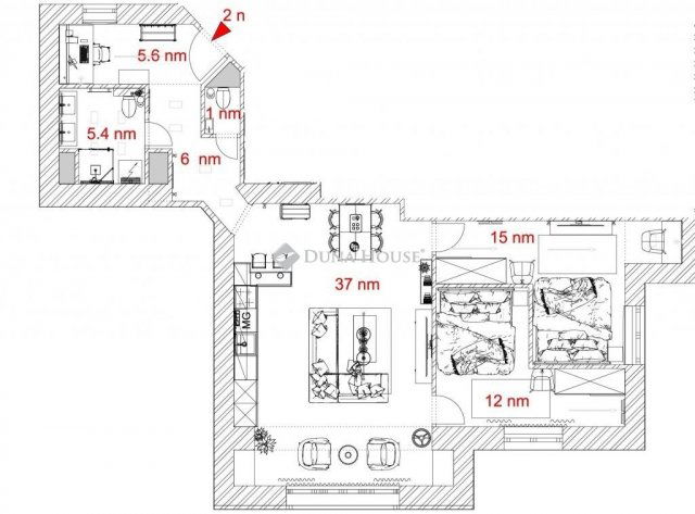 Eladó téglalakás, Budapesten, XIII. kerületben 249.9 M Ft