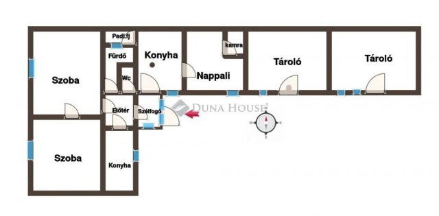 Eladó családi ház, Dombóváron, Árpád utcában 42.5 M Ft