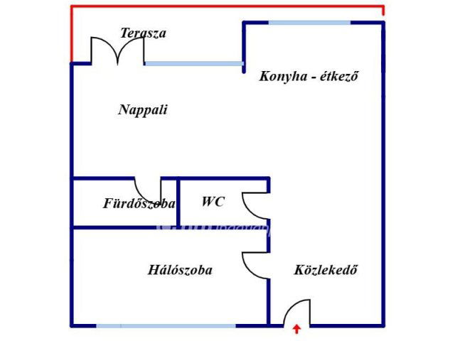 Kiadó téglalakás, albérlet, Nyíregyházán 220 E Ft / hó