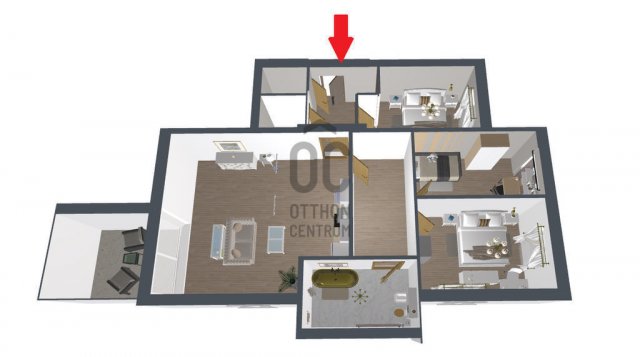 Eladó téglalakás, Budapesten, XVI. kerületben 112.7 M Ft