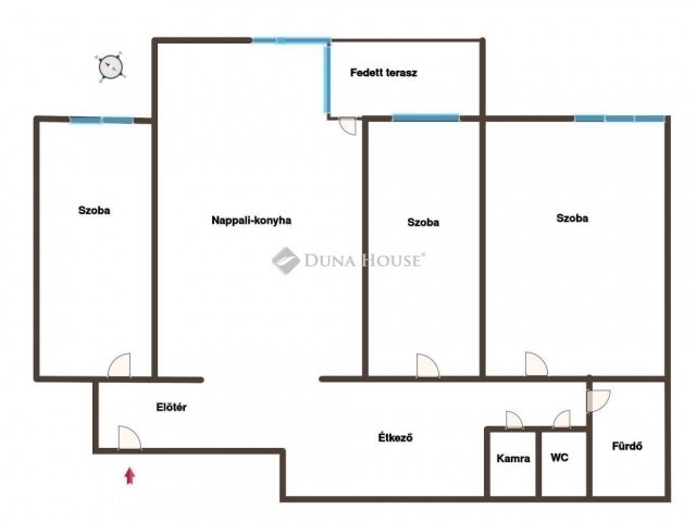 Eladó téglalakás, Kecskeméten 87.9 M Ft, 2+2 szobás