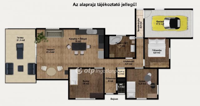 Eladó családi ház, Enesén 99.9 M Ft, 3+1 szobás