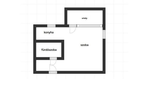 Eladó panellakás, Budapesten, III. kerületben 54.9 M Ft, 1 szobás