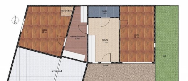 Eladó ikerház, Biatorbágyon 51.99 M Ft, 2 szobás