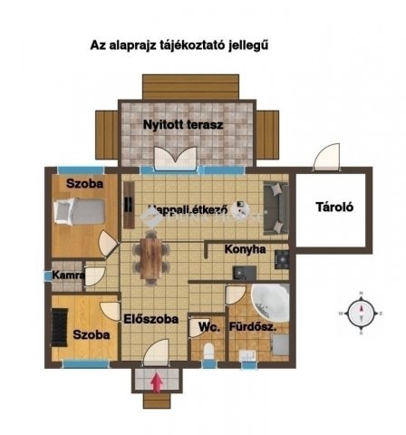 Eladó ikerház, Szigetszentmiklóson 84.9 M Ft, 3 szobás