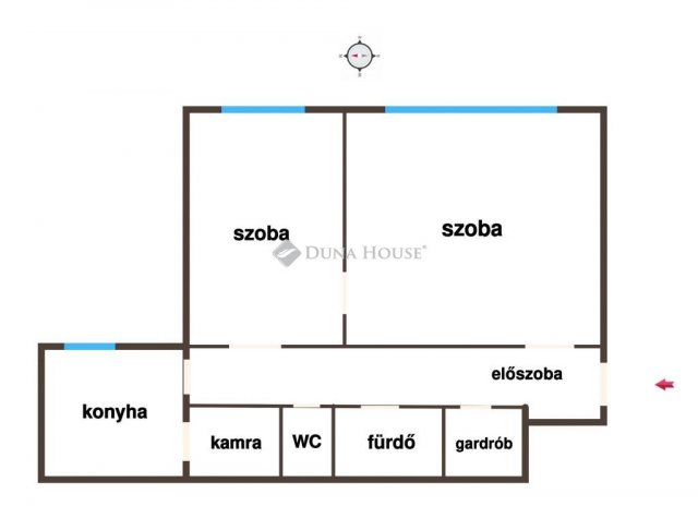 Eladó panellakás, Budapesten, XX. kerületben 58 M Ft, 2 szobás
