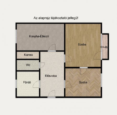 Eladó téglalakás, Veszprémben 45 M Ft, 2 szobás