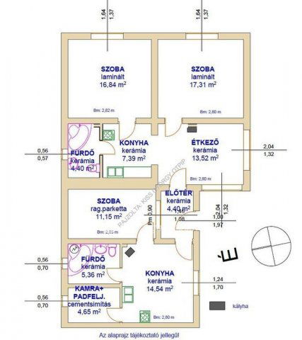 Eladó családi ház, Tiszafüreden 45 M Ft, 2+1 szobás