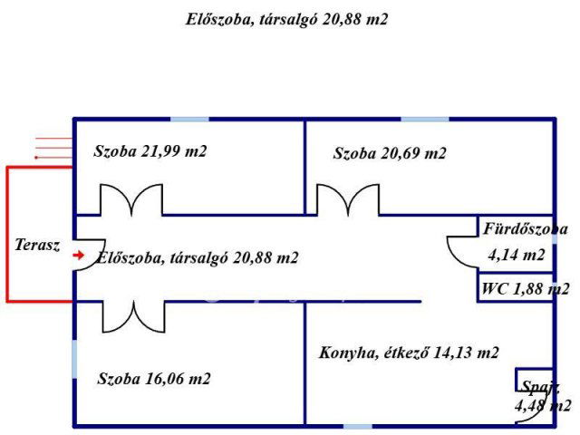 Eladó családi ház, Aszalón 27.5 M Ft, 3 szobás