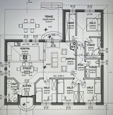 Eladó családi ház, Tordason 139.99 M Ft, 4+1 szobás