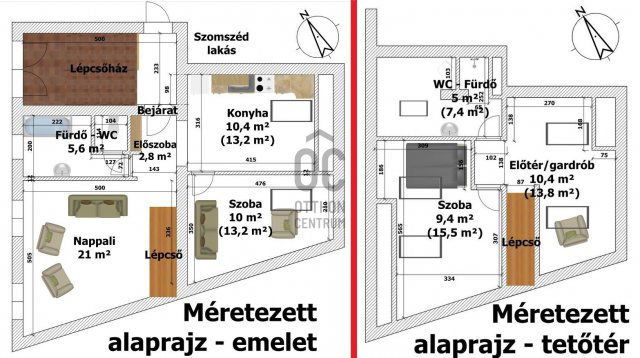 Eladó téglalakás, Egerben 70 M Ft, 3 szobás