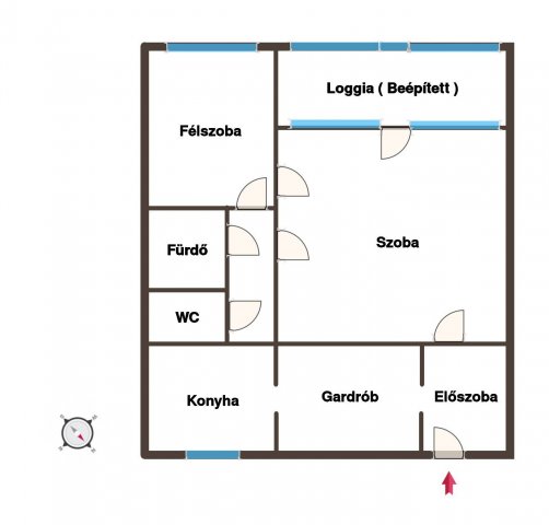Eladó panellakás, Budapesten, XI. kerületben 75 M Ft, 1+1 szobás