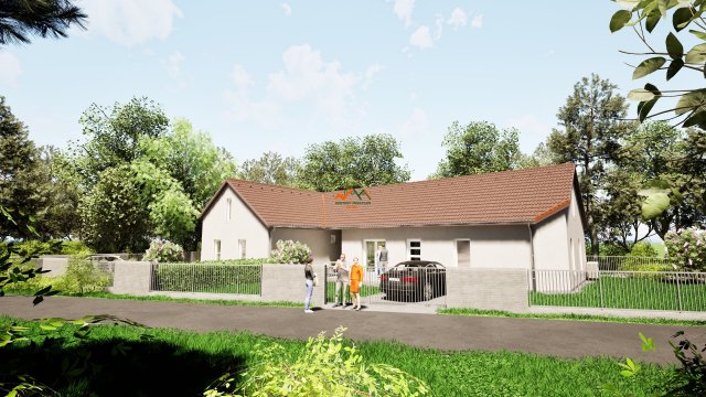 Eladó ikerház, Kiskunlacházán 75 M Ft, 4 szobás