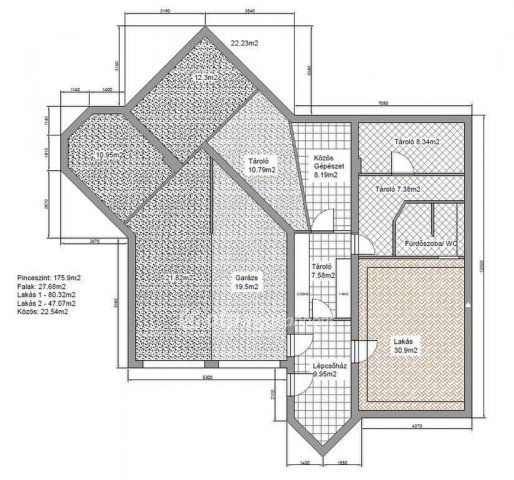 Eladó téglalakás, Sopronban 144.9 M Ft, 7+1 szobás