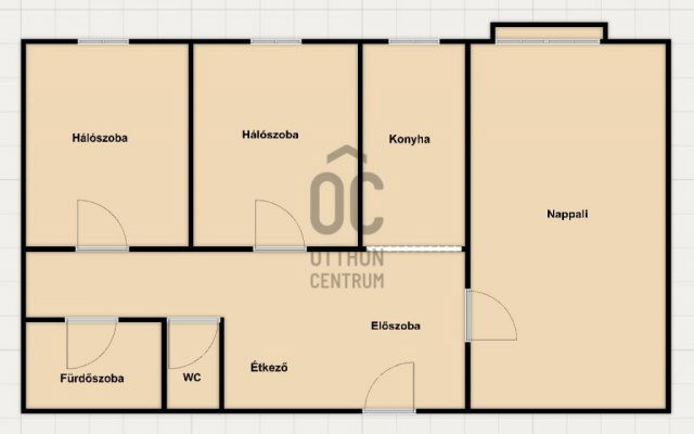 Eladó panellakás, Budapesten, III. kerületben 74.9 M Ft, 3 szobás