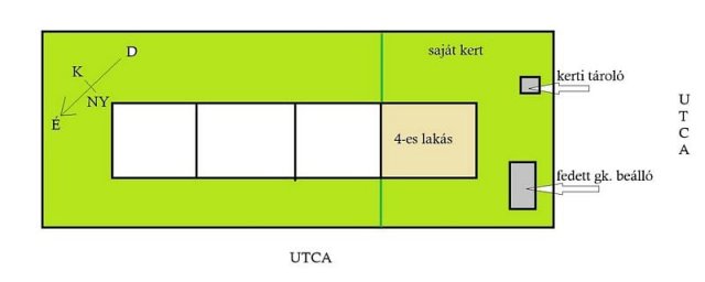 Eladó sorház, Érden 99.9 M Ft, 4 szobás / költözzbe.hu