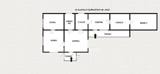 Eladó családi ház, Tápiószelén 24.9 M Ft, 2 szobás