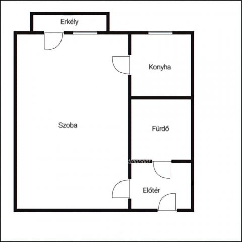 Eladó panellakás, Miskolcon 19.9 M Ft, 1 szobás