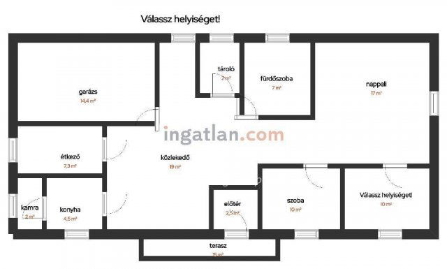 Eladó családi ház, Szolnokon 57.5 M Ft, 4 szobás