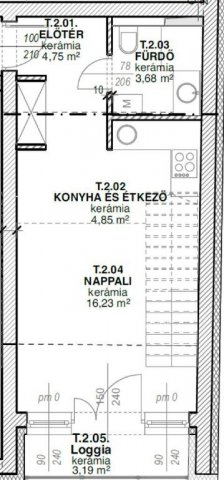 Eladó téglalakás, Nyíregyházán 47.7 M Ft, 1 szobás