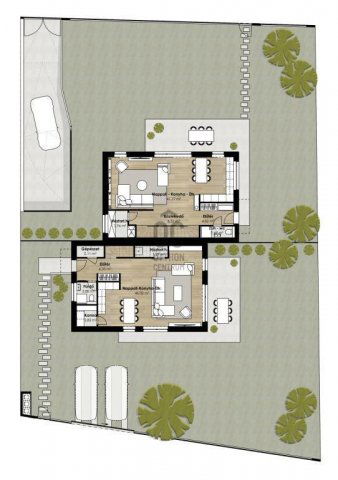 Eladó ikerház, Budapesten, III. kerületben 251.9 M Ft, 4 szobás